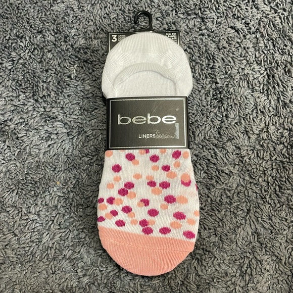 NWT set of 3 various designed Bebe brand socks - Picture 1 of 3